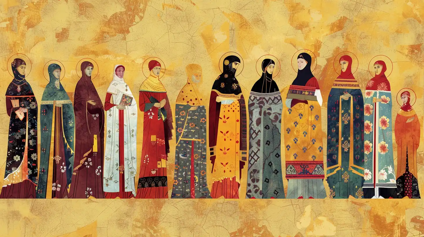 © History Oasis Byzantine Fashion Era Christian Faith