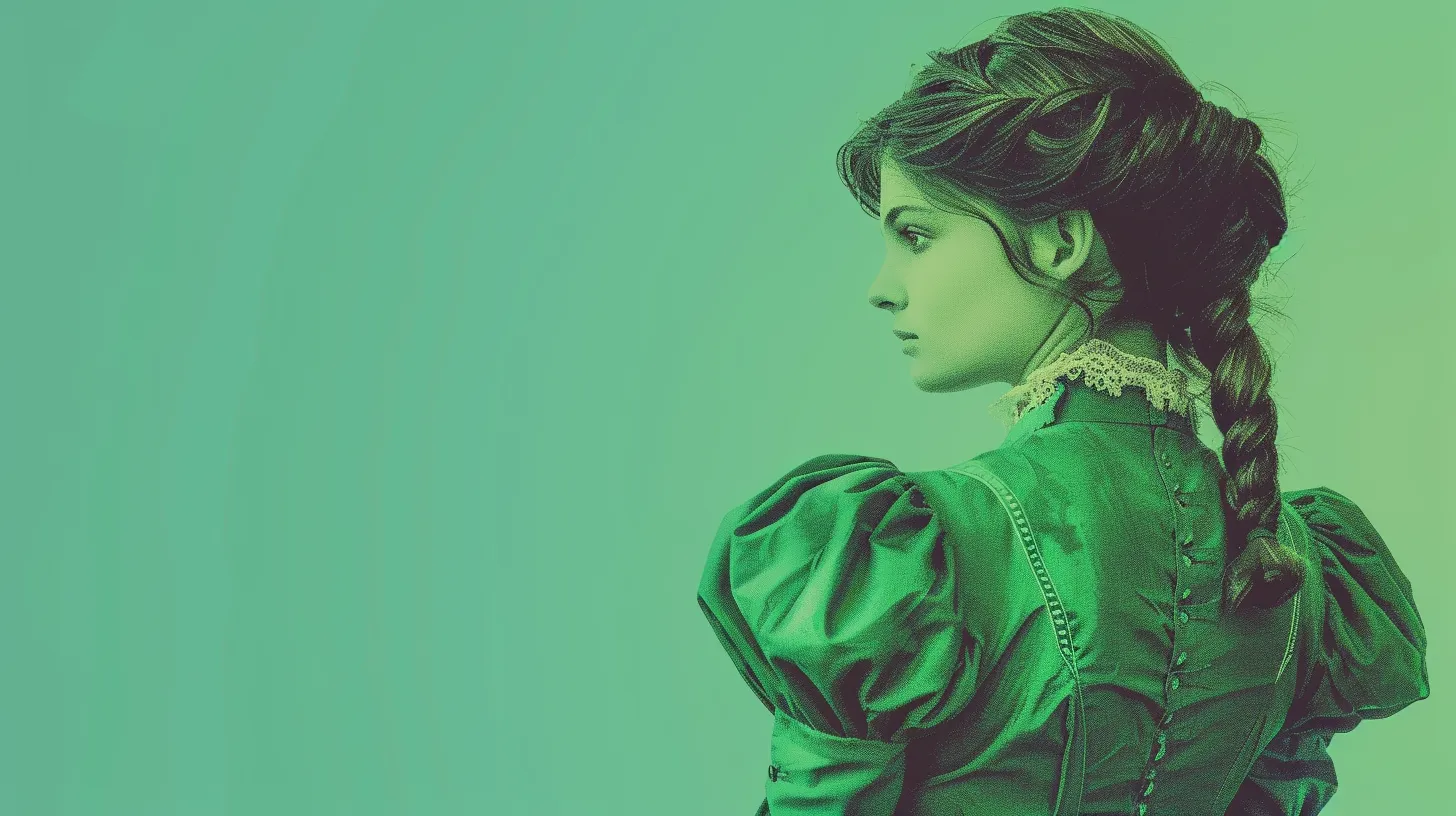 Victorian Era Green Dress