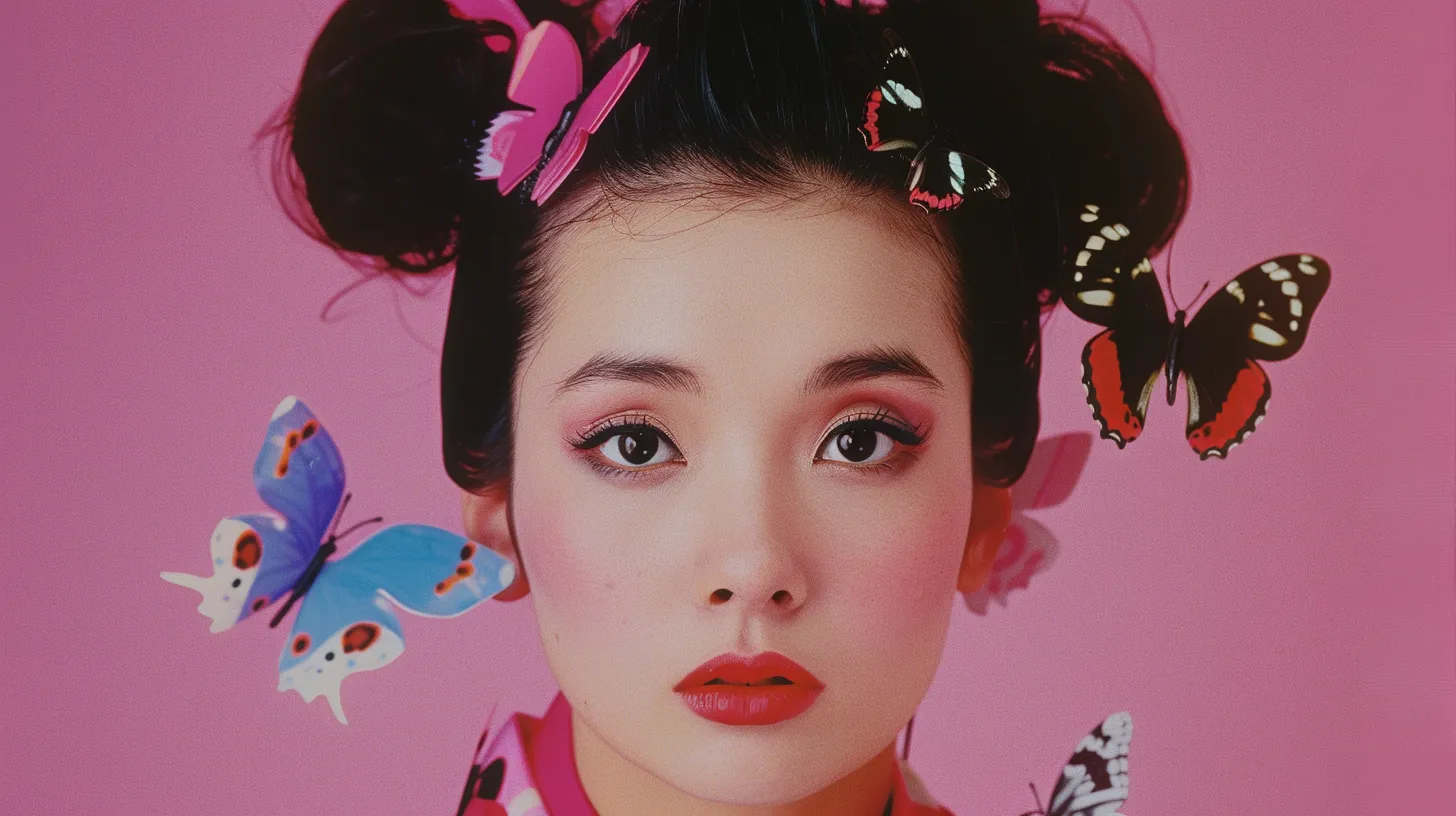 1990s Fashion Butterfly Clips
