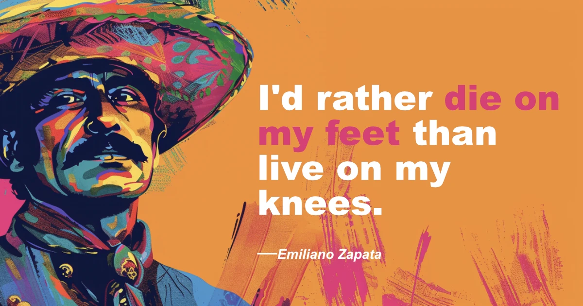 © History Oasis Emiliano Zapata Die On My Feet