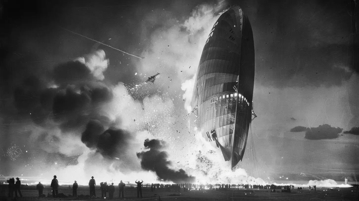 © History Oasis The Hindenburg Disaster