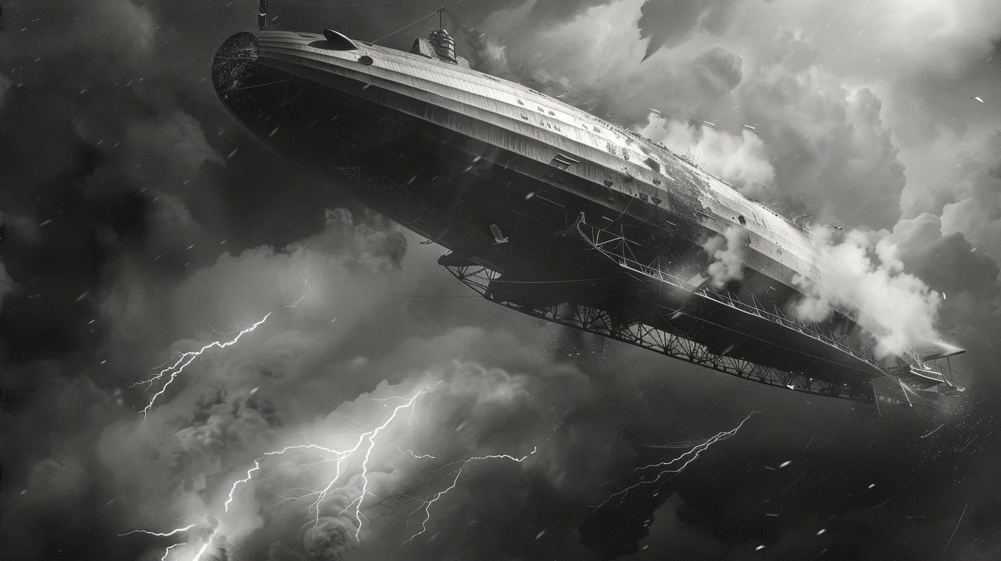 © History Oasis The USS Akron