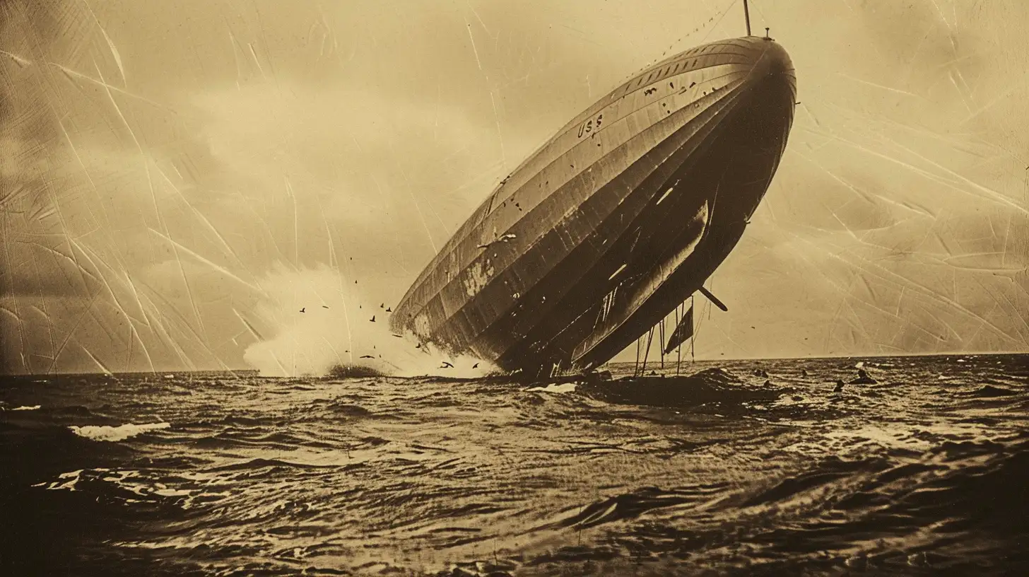 © History Oasis The USS Macon