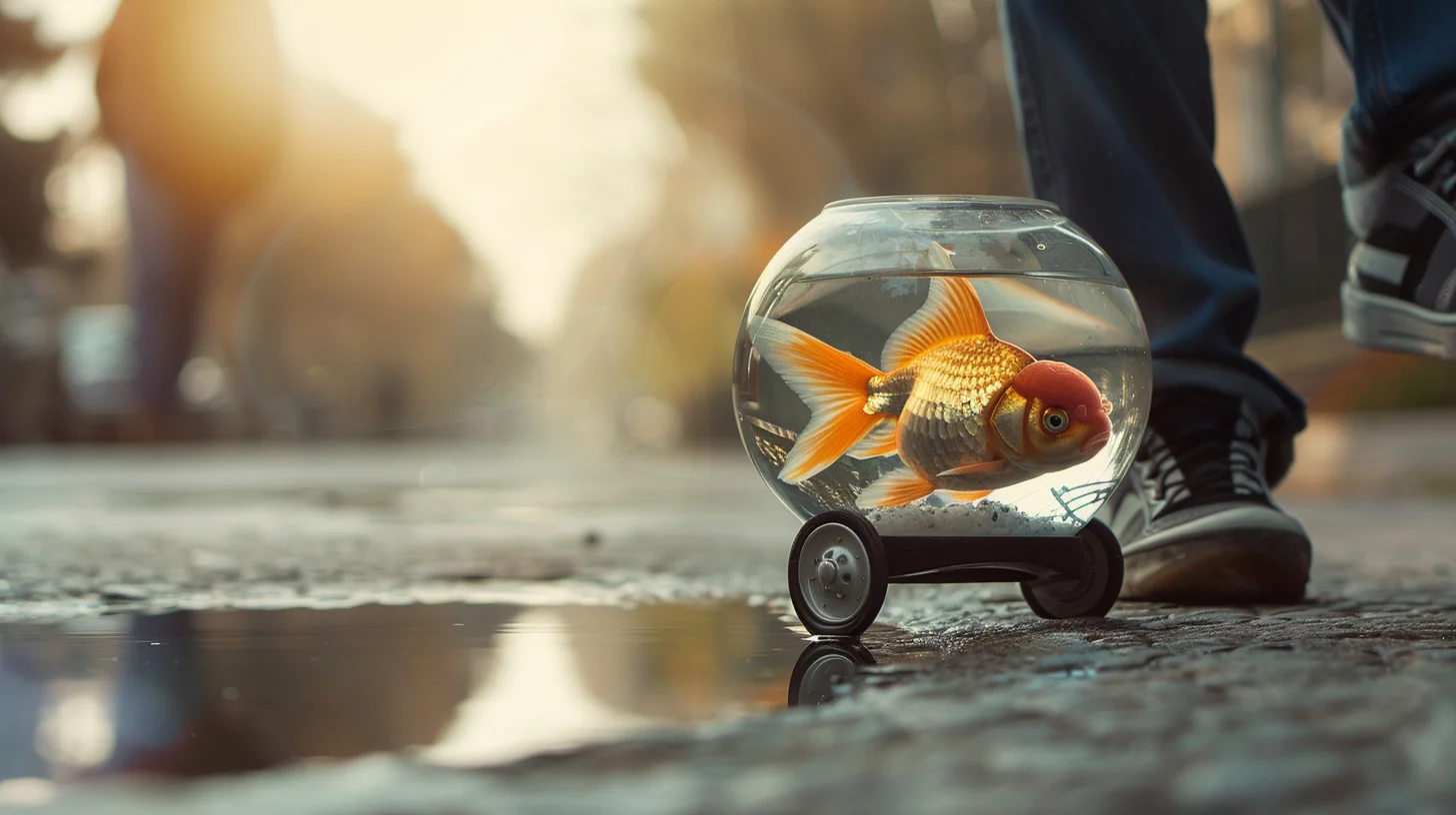 © History Oasis Goldfish Walker