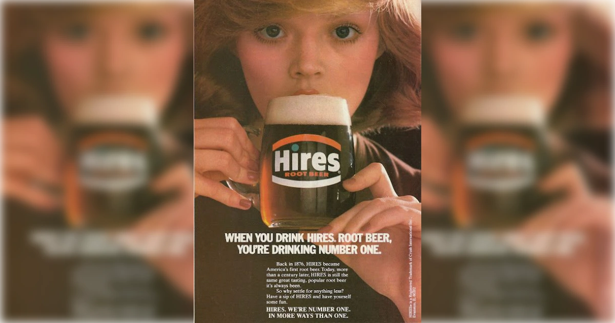Hires Root Beer Modern Ad