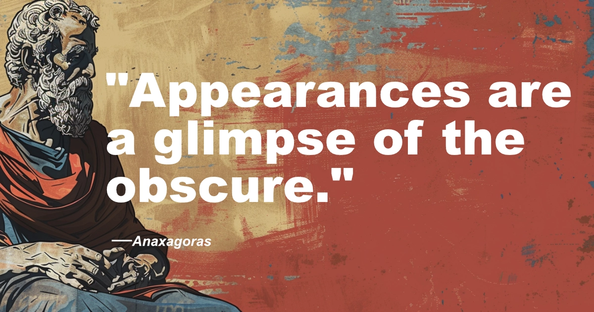 Anaxagoras Appearances