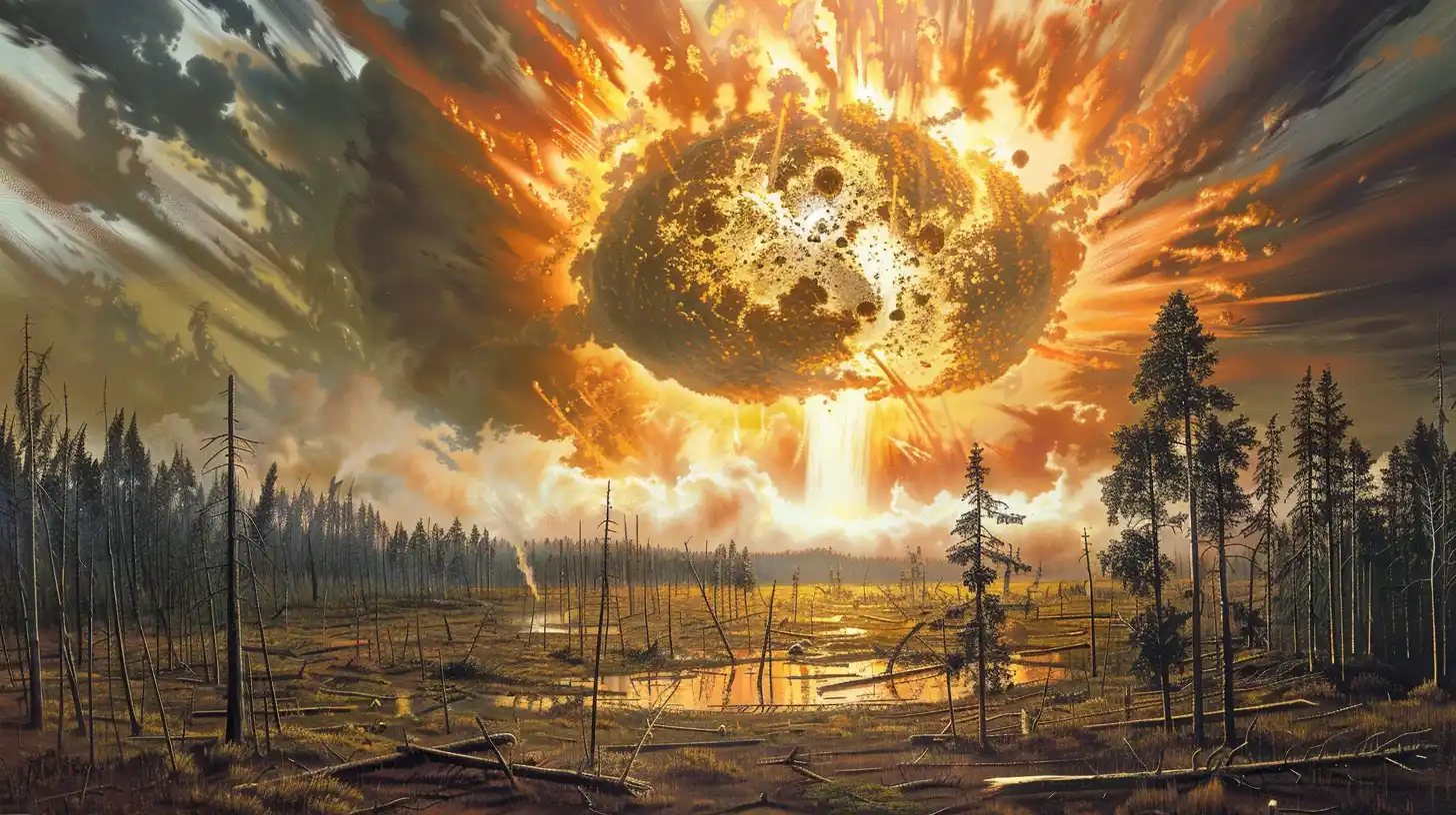 © History Oasis Tunguska Astroid Astroid Impact