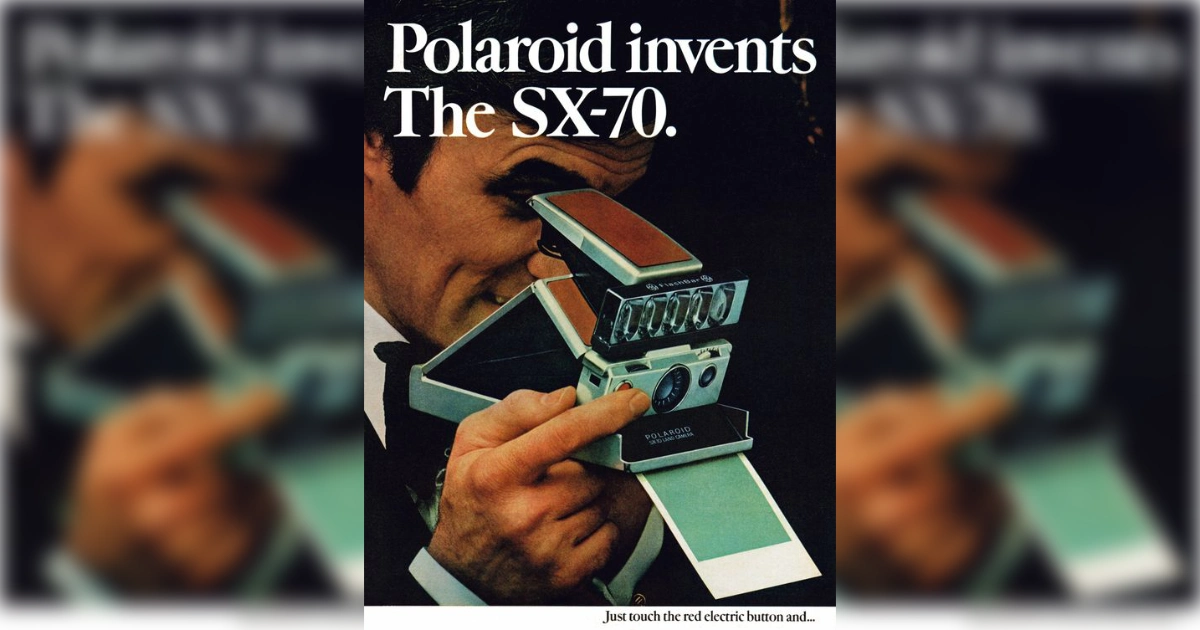 Palaroid Palaroid SX 70 Ad