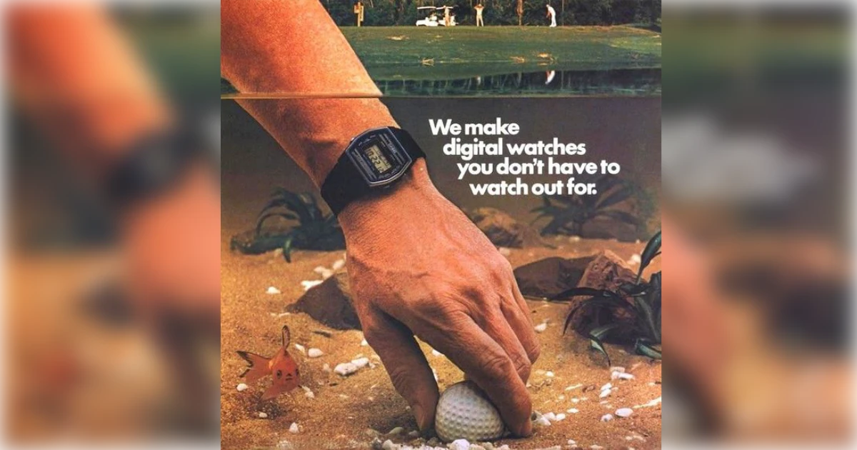 Casio Casio Watch Ad
