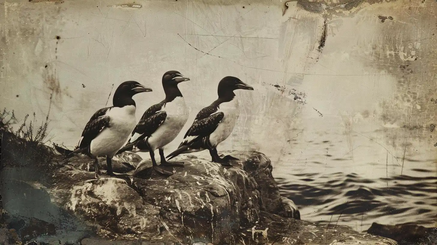© History Oasis Great Auks