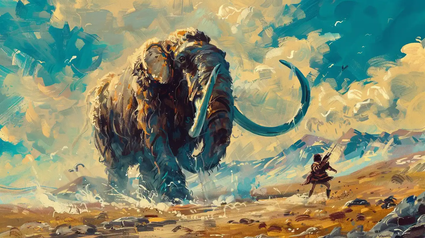© History Oasis Woolly Mammoth