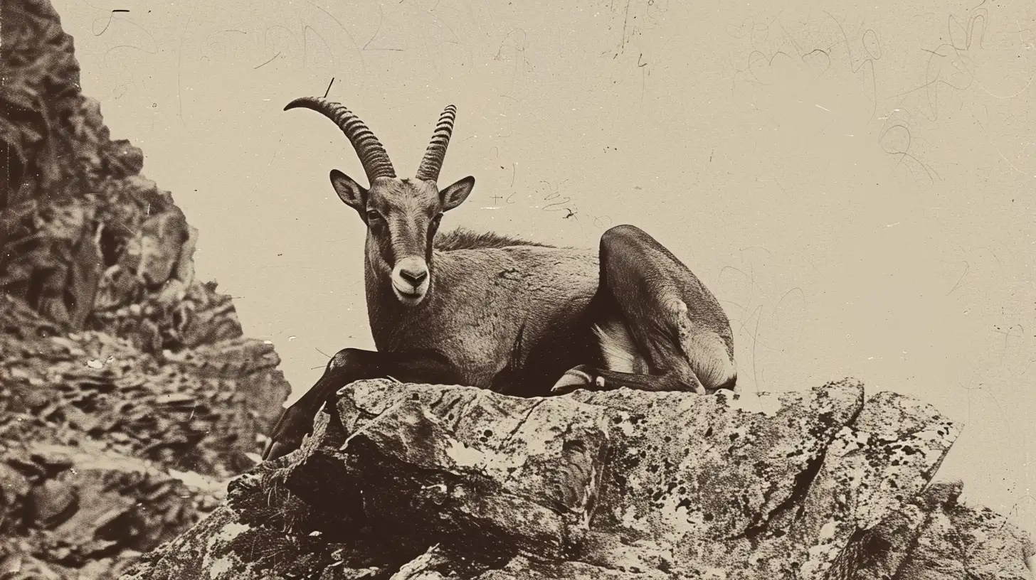 © History Oasis Pyrenean Ibex