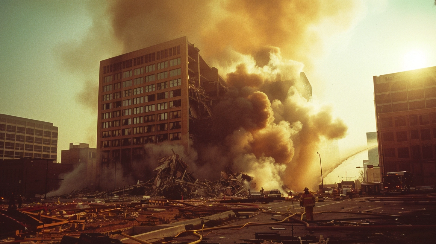© History Oasis OKLAHOMA CITY BOMBING 1995 Copy