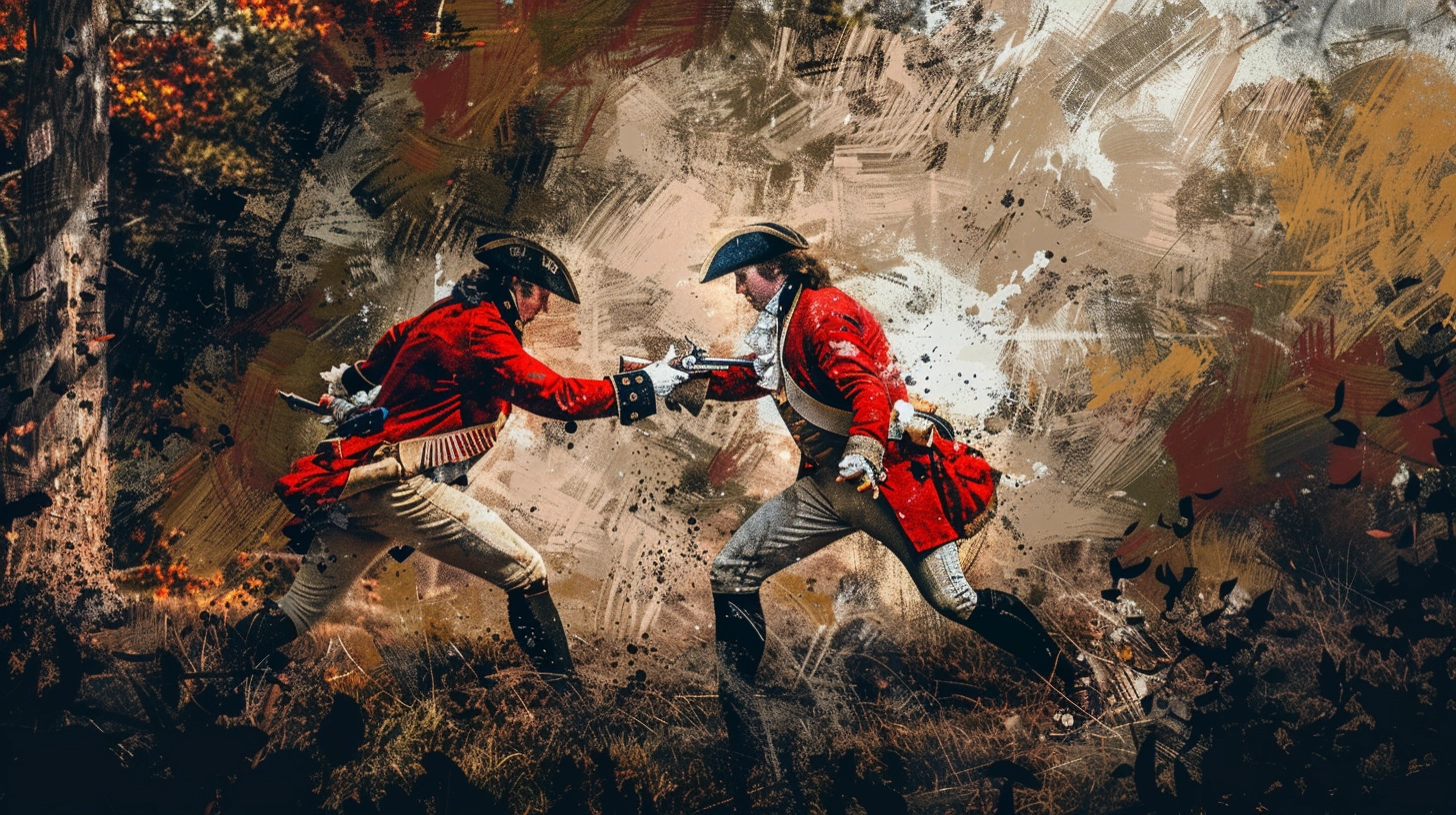 BUTTON GWINNETT VS. LACHLAN MCINTOSH 1777 Copy