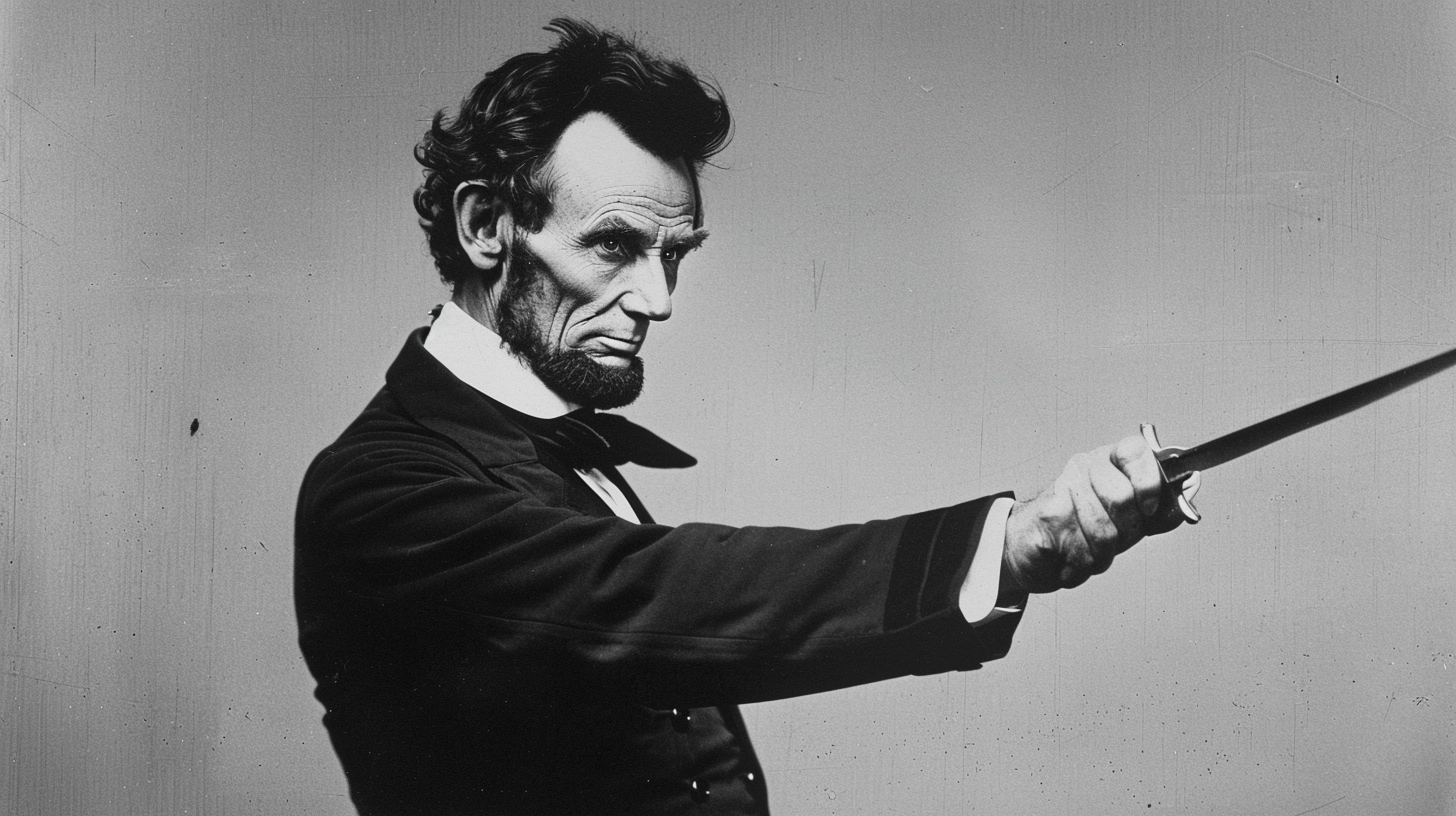 ABRAHAM LINCOLN VS. JAMES SHIELDS 1842 Copy