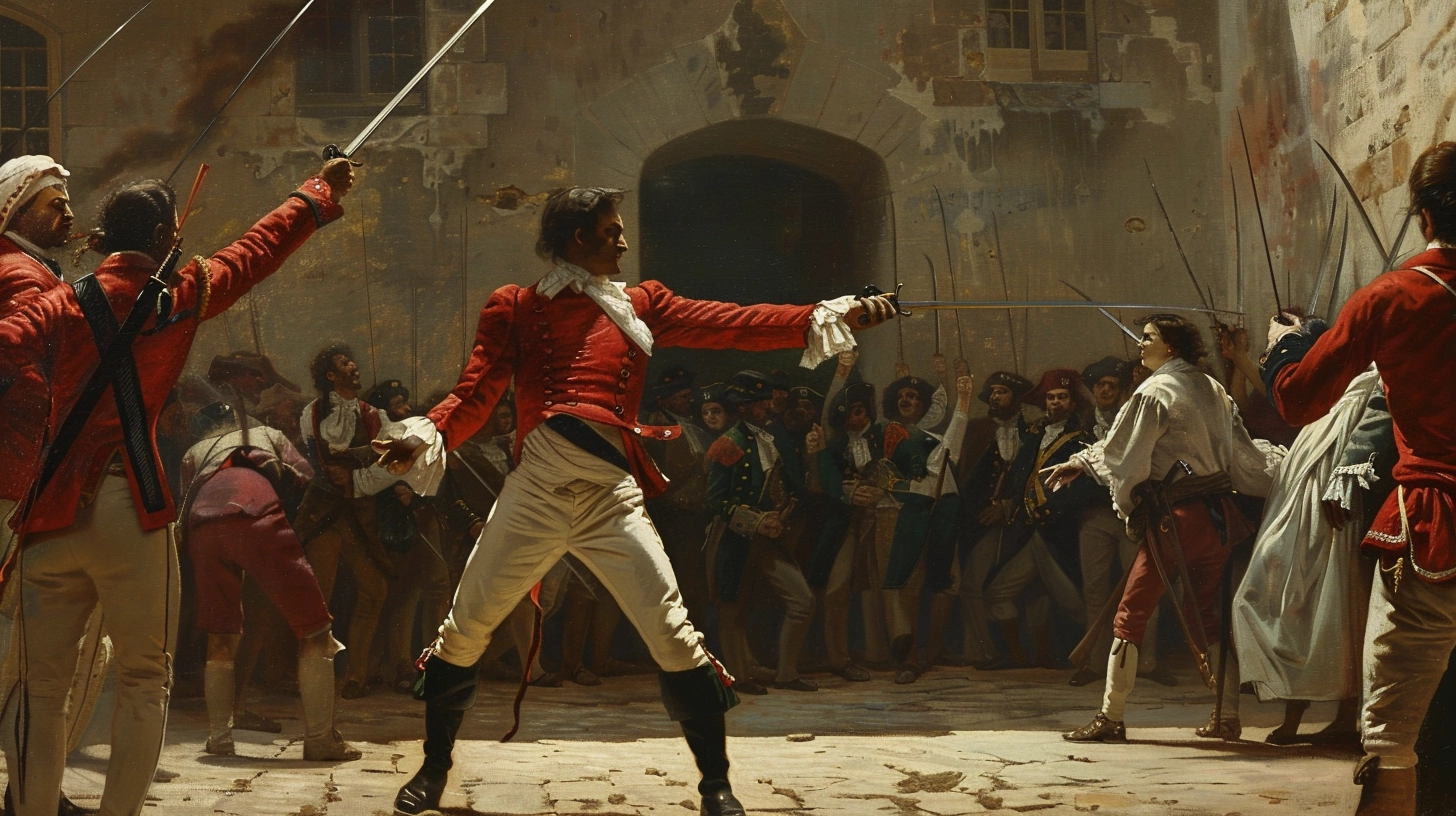 CHARLES DE LAMETH VS. DUC DE CASTRIES 1790