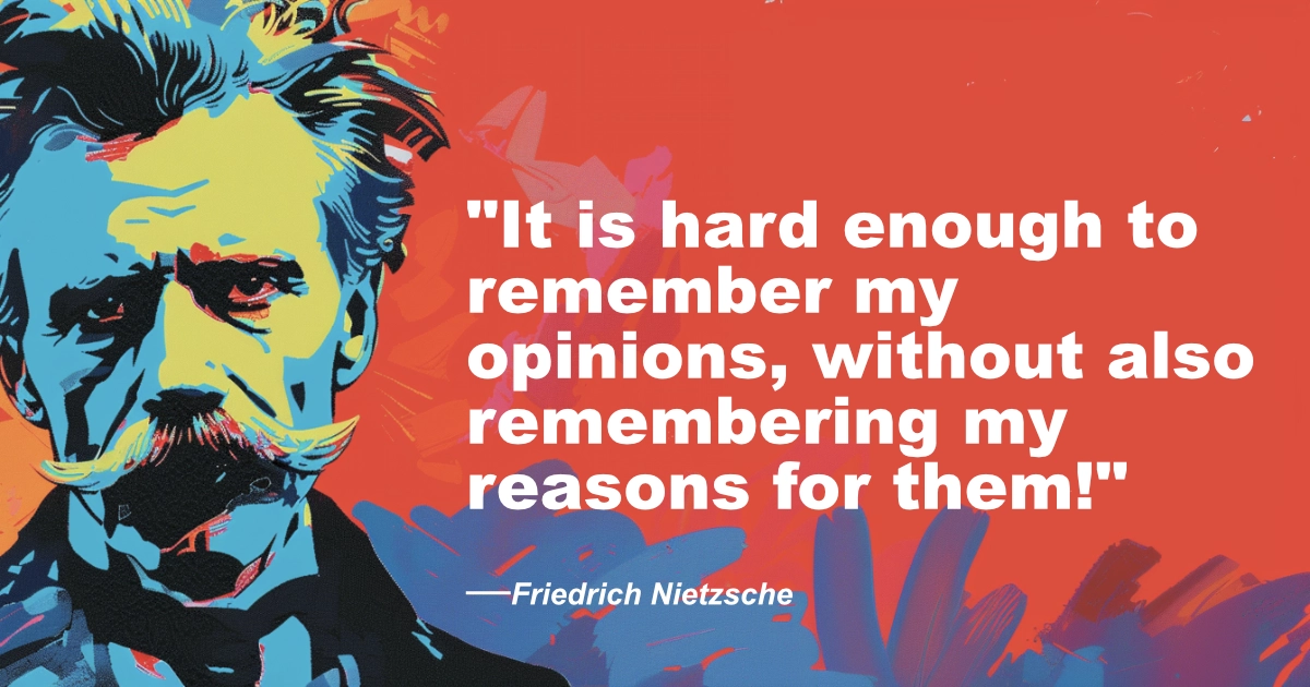 © History Oasis Friedrich Nietzsche Opinions