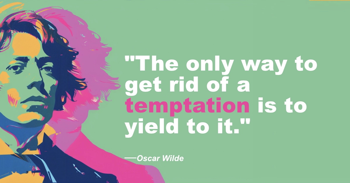 © History Oasis Oscar Wilde Temptation