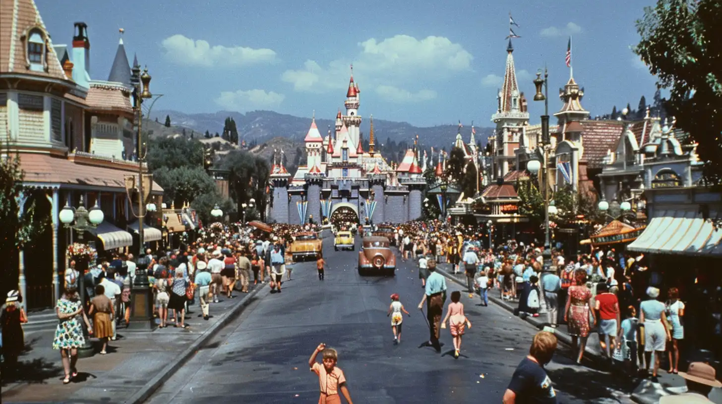 © History Oasis Disney Land Grand Opening