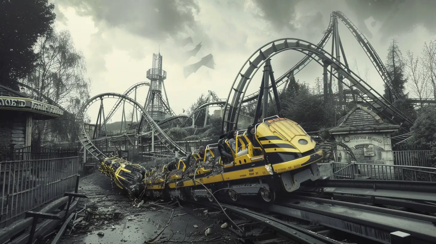 © History Oasis Alton Towers Smiler Roller Coaster Crash