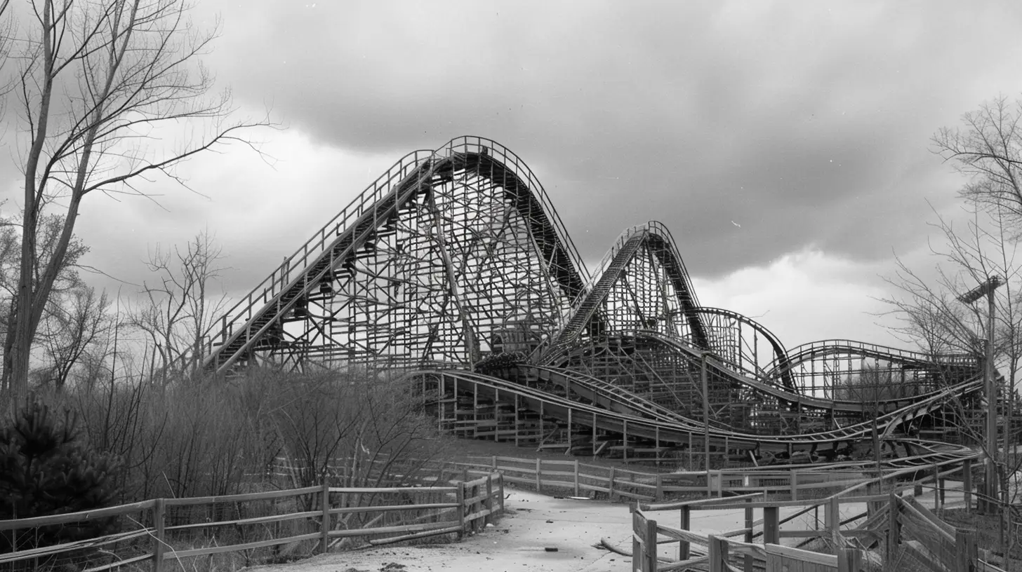 © History Oasis Kings Islands Son Of Beast Wooden Coaster