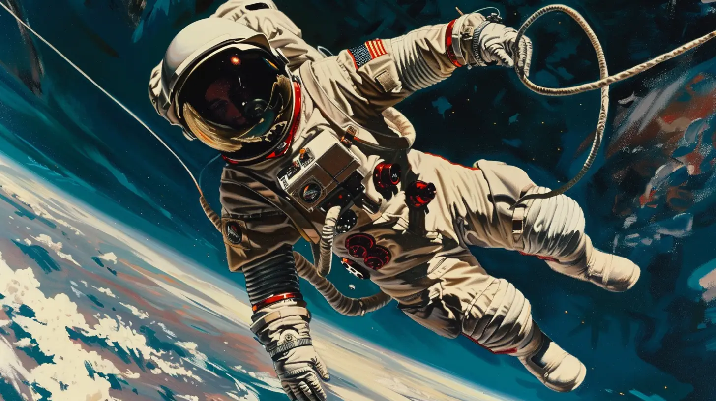 Spacewalk By Alexei Leonov 1965