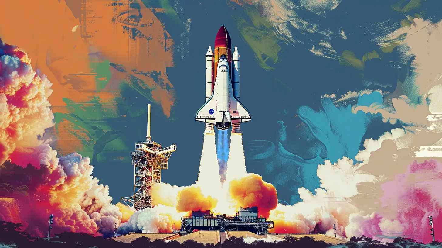 First Space Shuttle Launch 1981