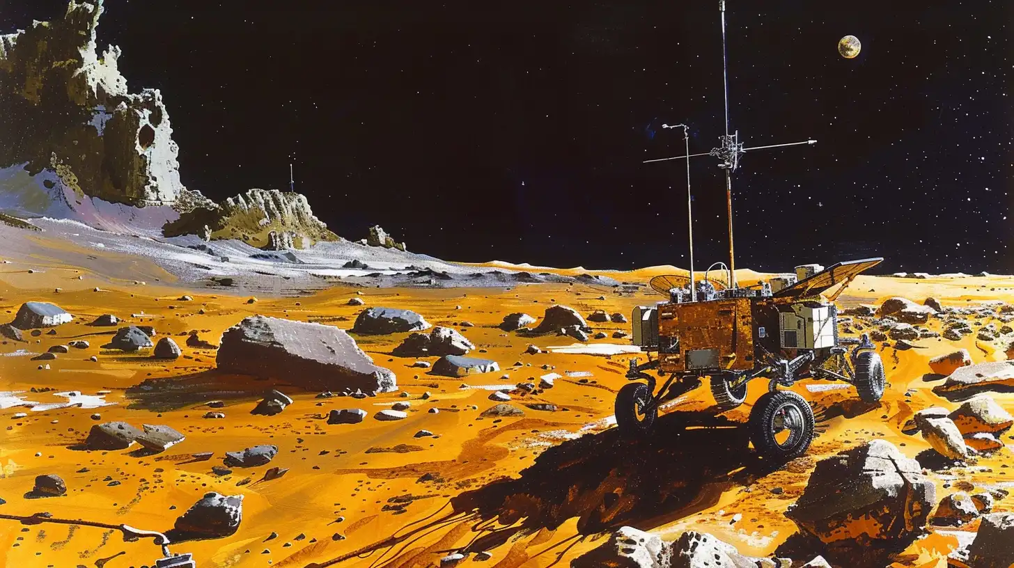 Mars Pathfinder Landing