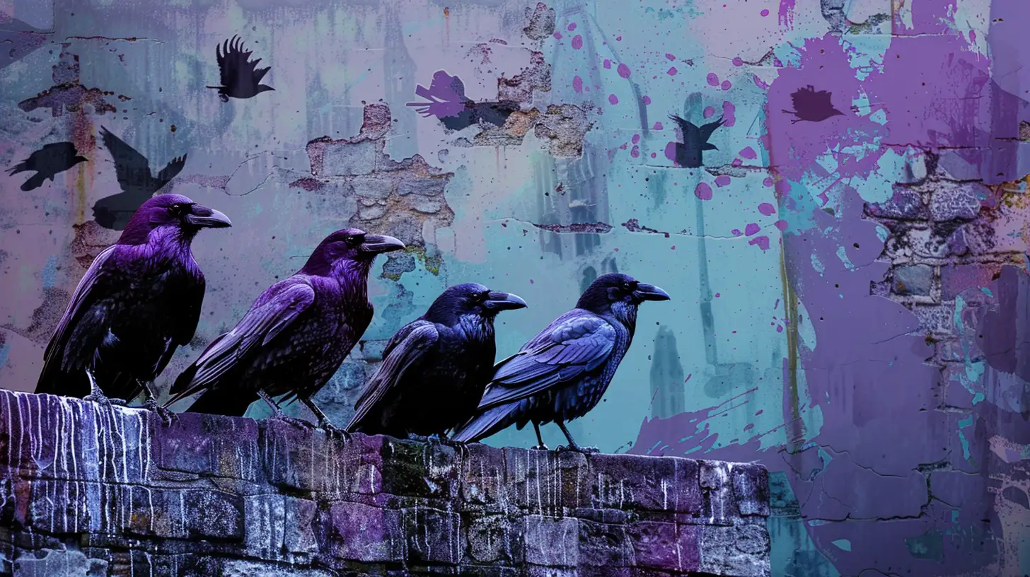 The Ravens Of The Tower Of London