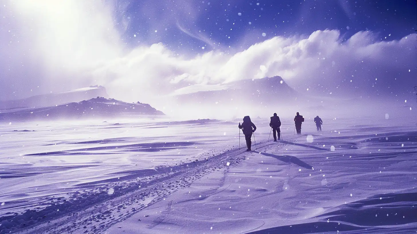 The First Antarctic Marathon