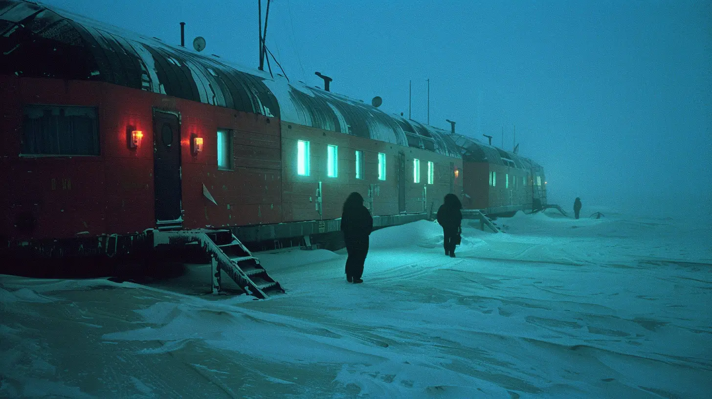Antarctica Russian Research Station