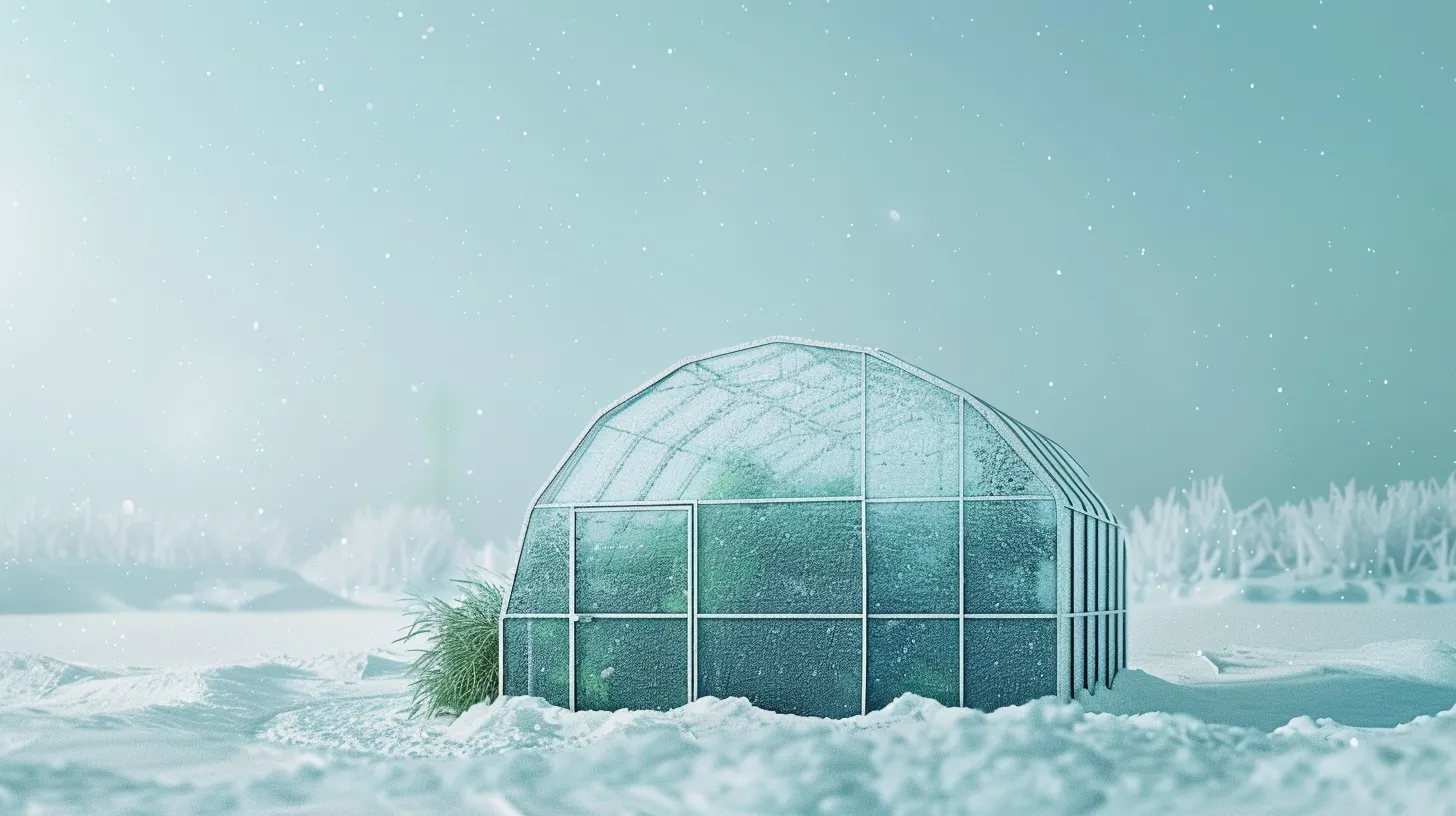 Greenhouse In Antarctica