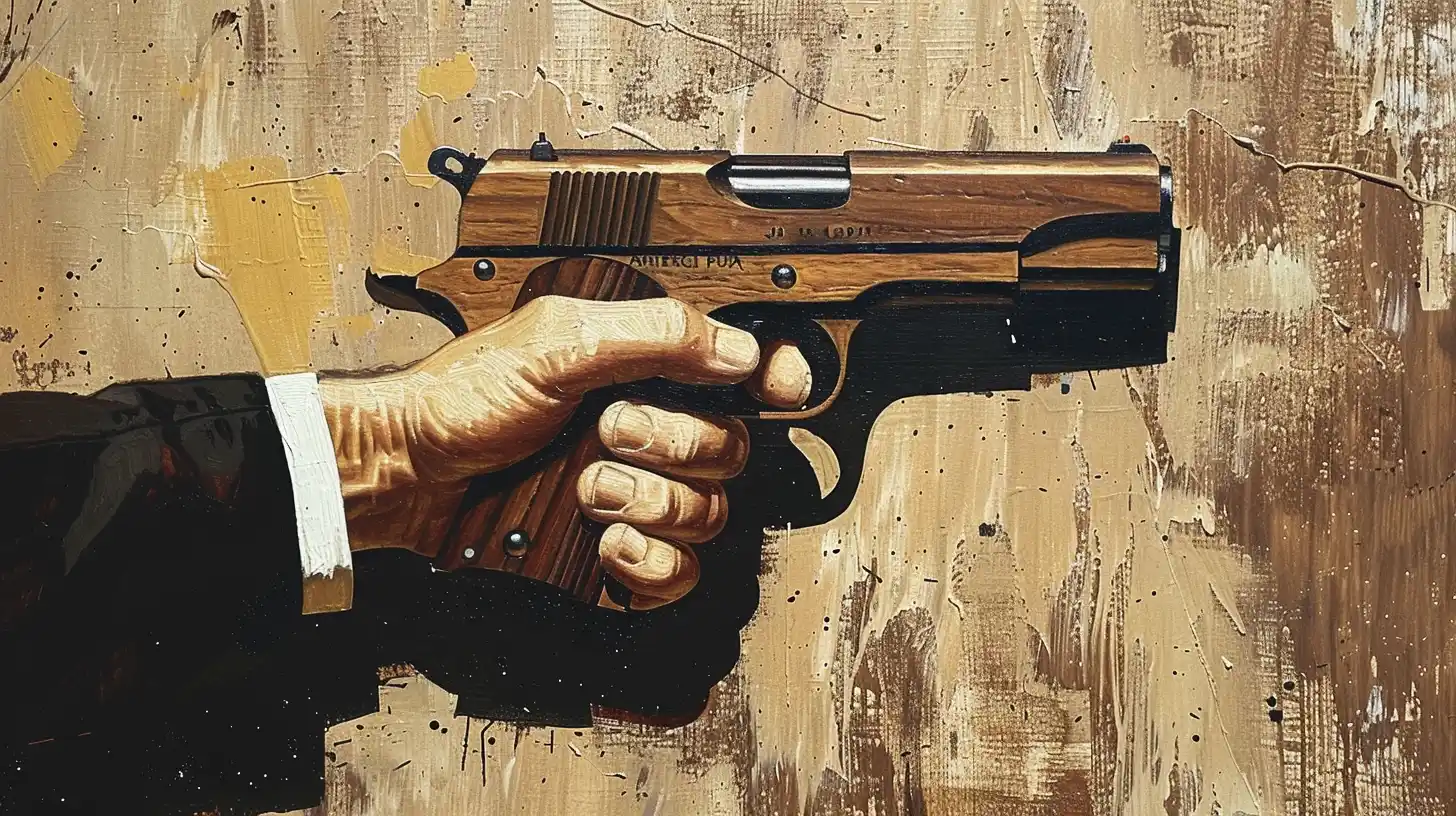John Dillingers Wooden Gun Breakout