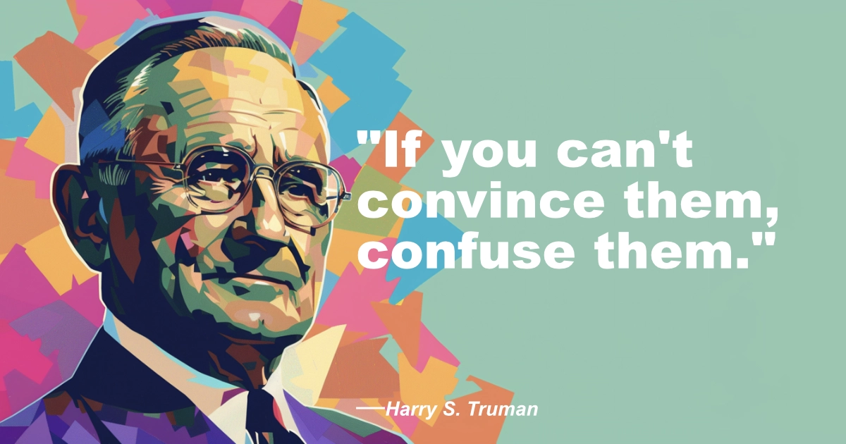 © History Oasis Harry S. Truman Confuse