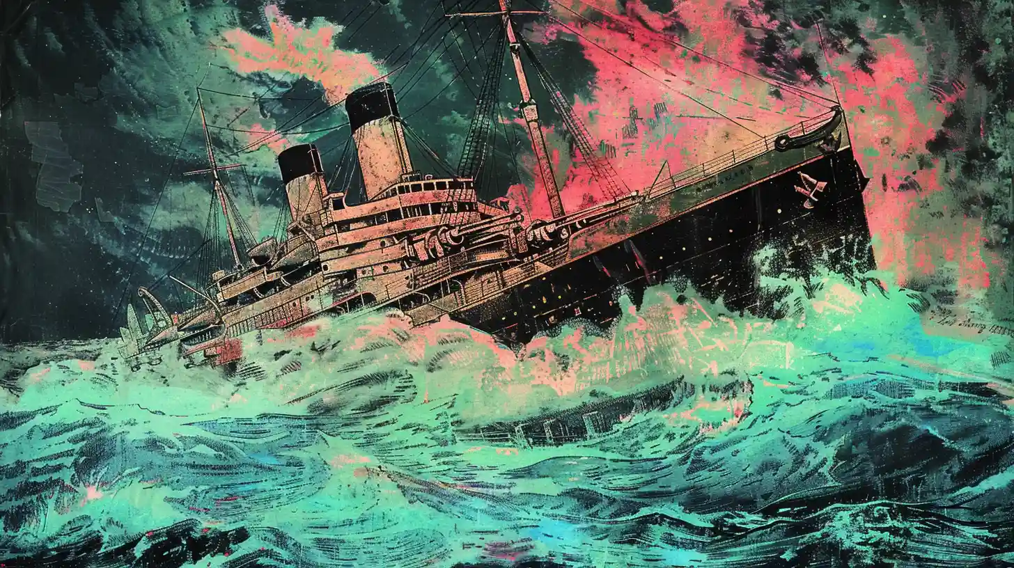 © History Oasis HMS Victoria Collision 1893