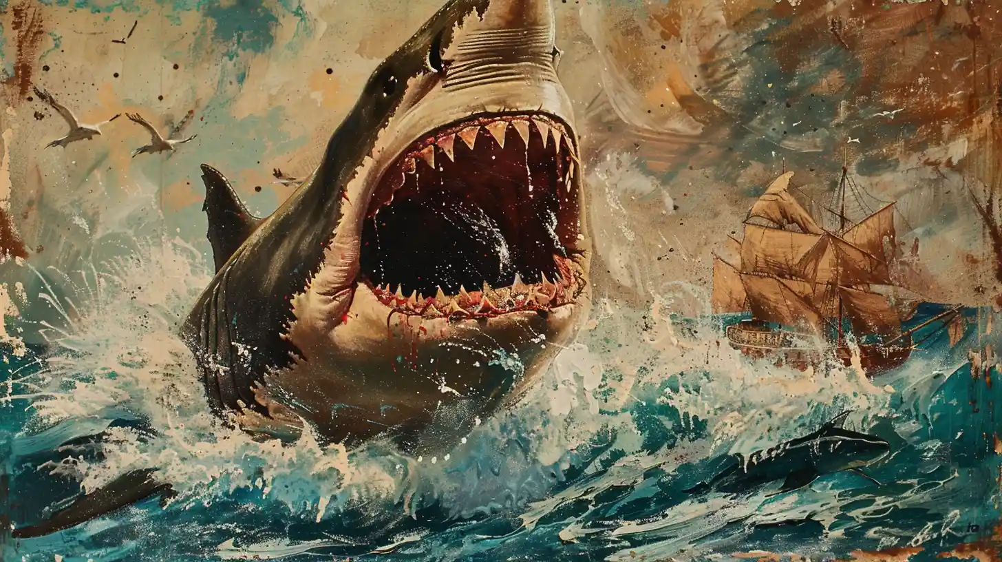 © History Oasis Brook Watson Attack 1749