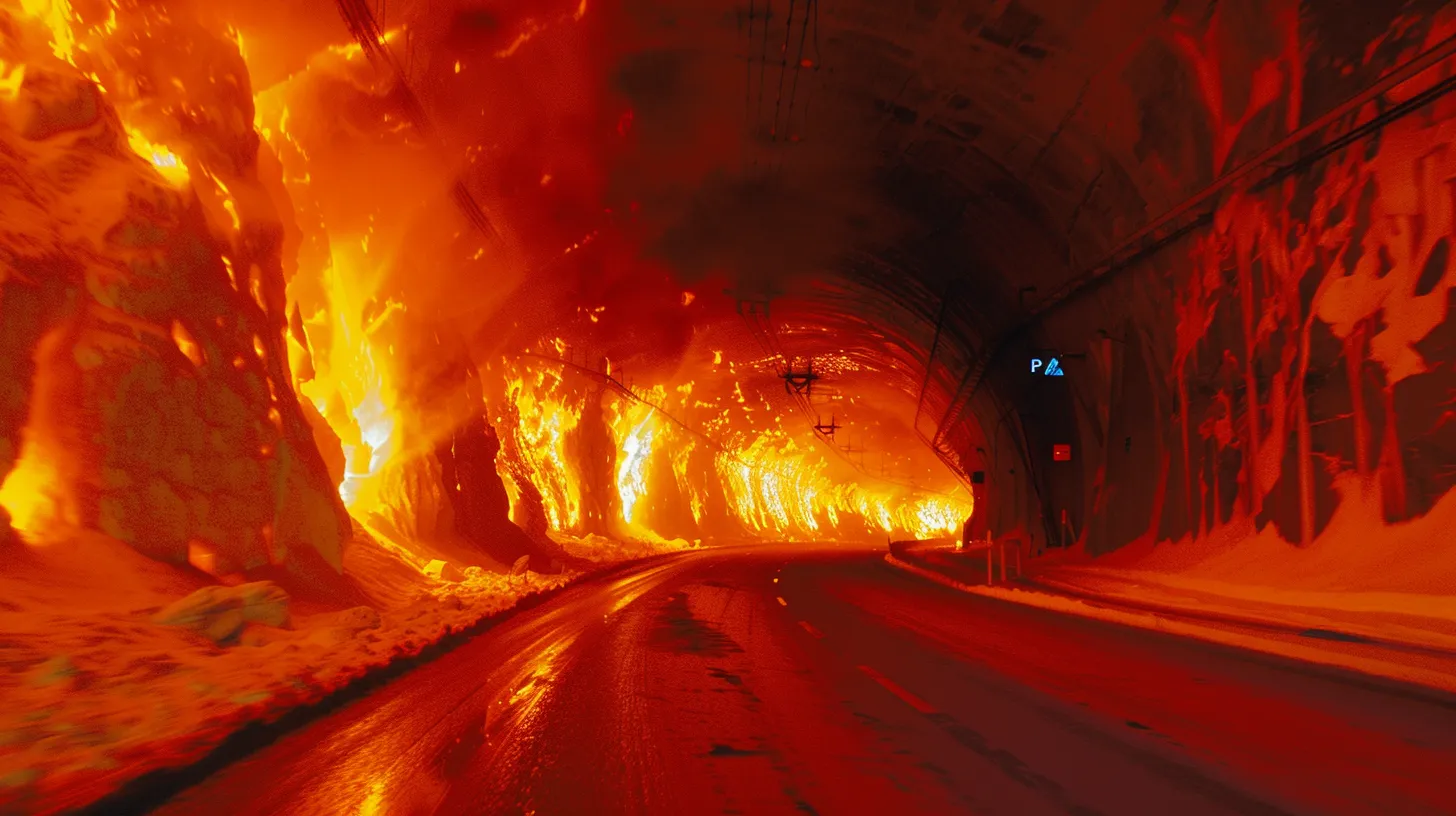 The Mont Blanc Tunnel Fire France Italy Border 1999