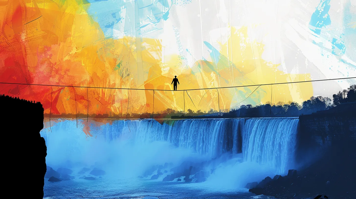 Nik Wallendas Niagara Falls Tightrope Walk