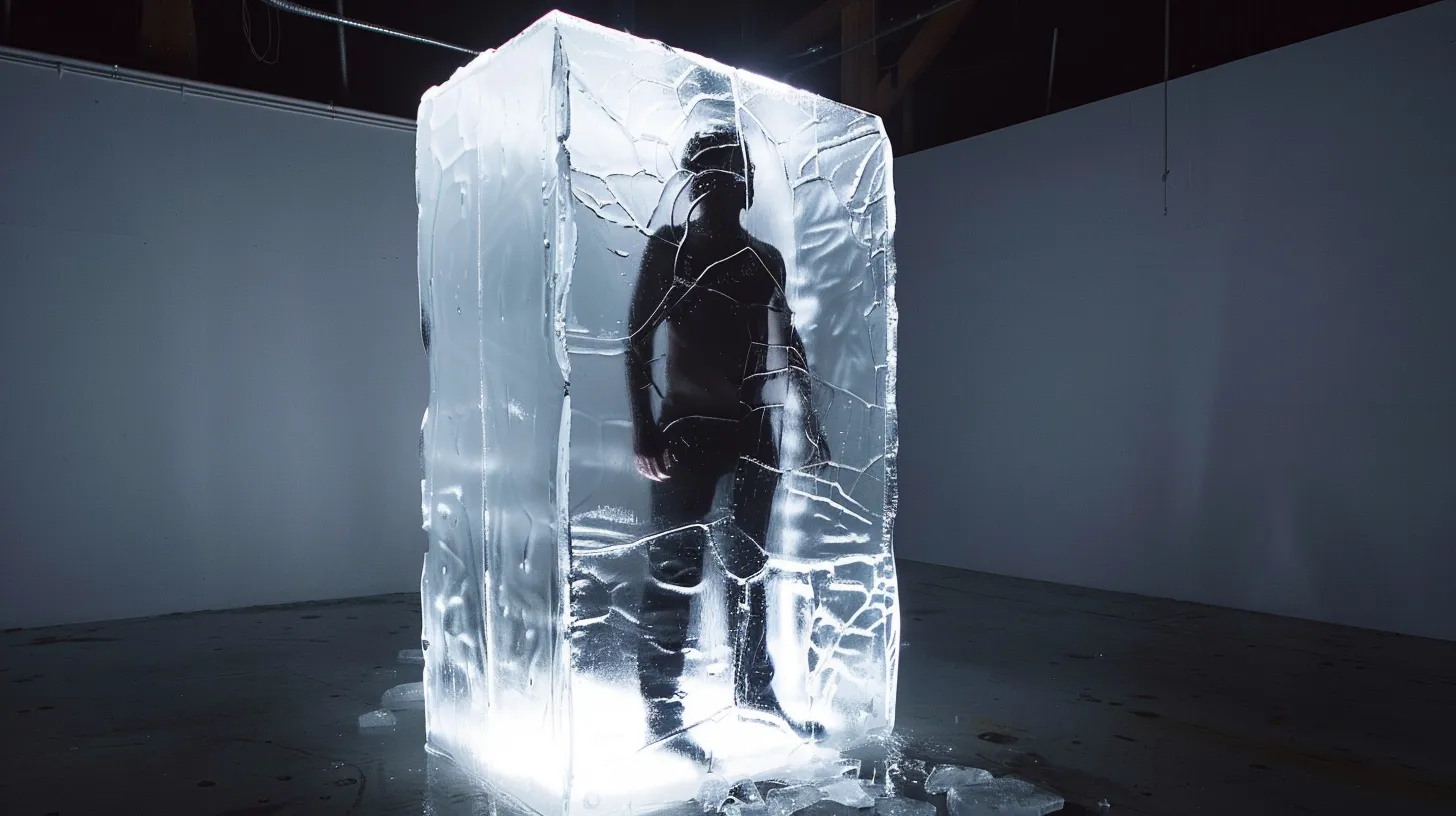 David Blaines Frozen In Time Stunt