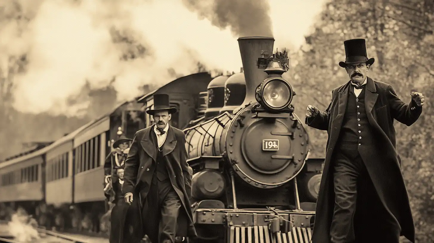 © History Oasis The Last Great Canadian Train Robbery