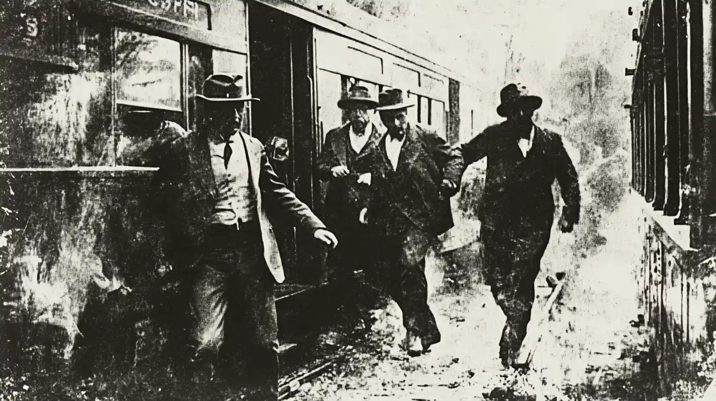 © History Oasis The Newton Gangs Biggest Heist