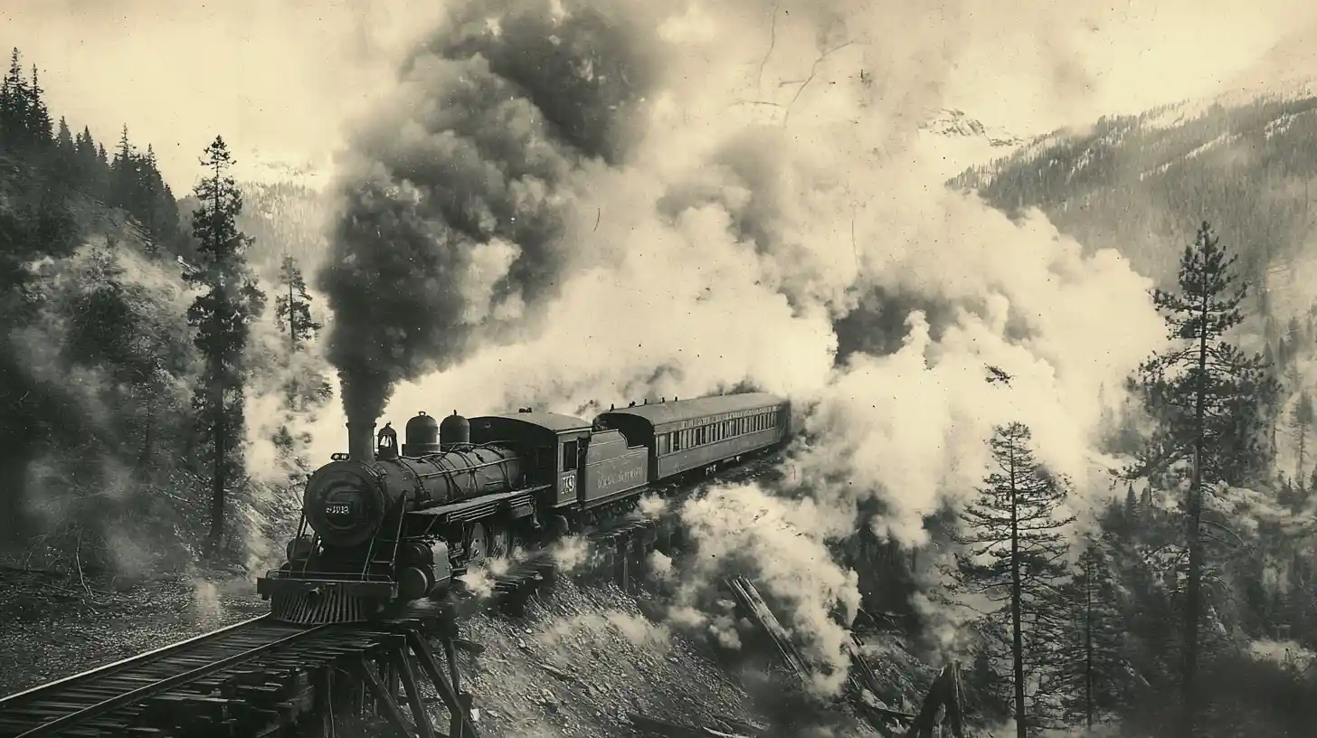 © History Oasis The DeAutremont Brothers Train Robbery
