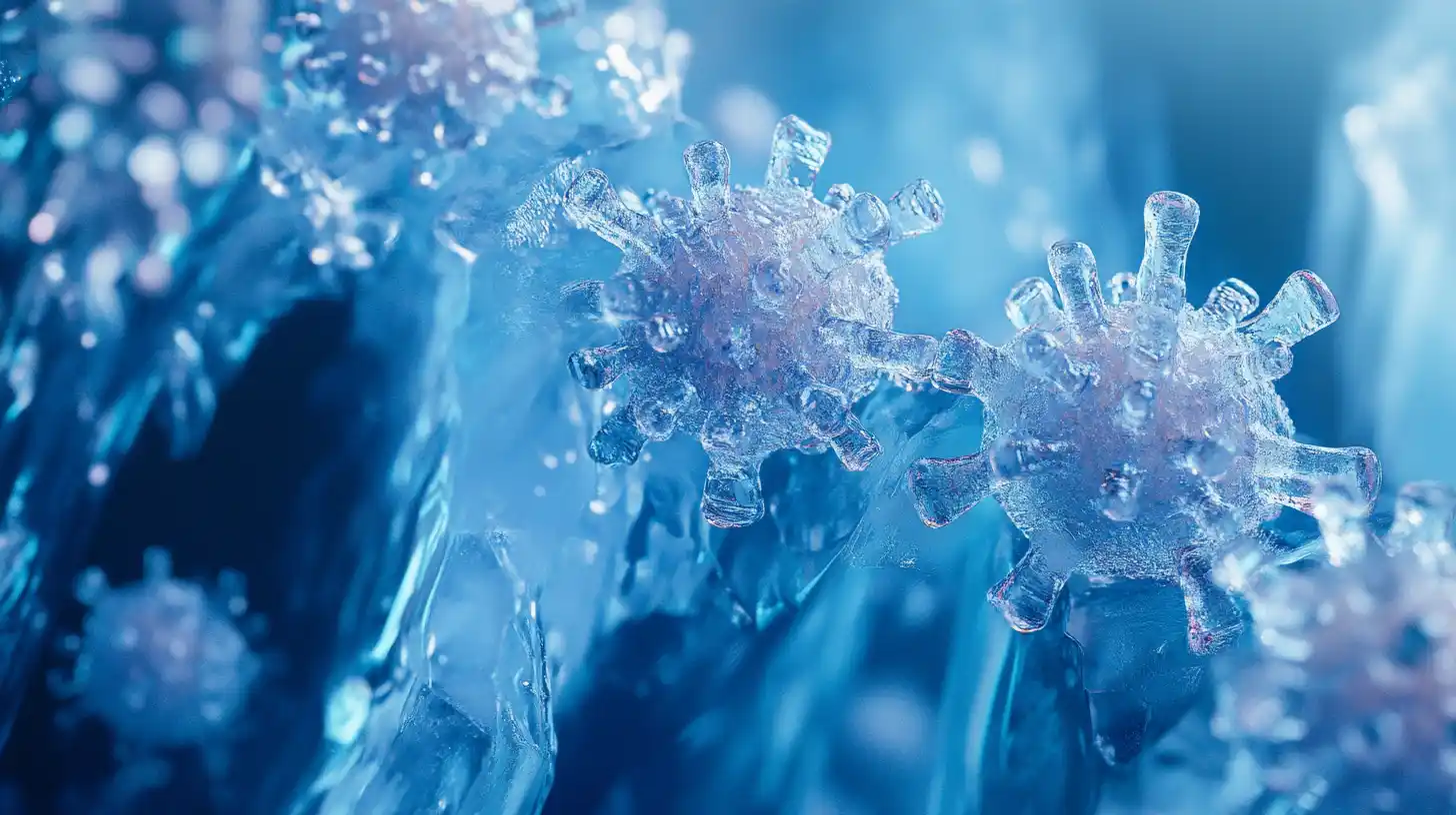 © History Oasis Ancient Viruses Frozen In Ice