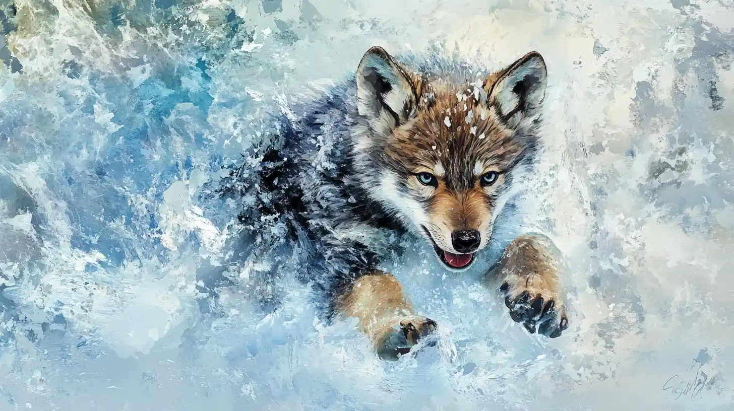 © History Oasis 57000 Year Old Wolf Pup Frozen In Ice