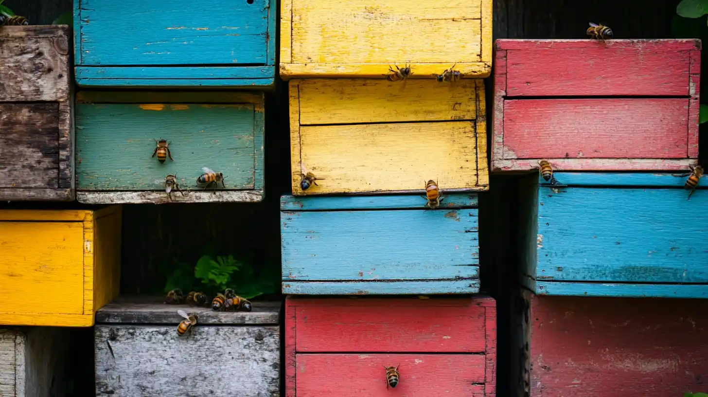 Bee Boxes Beekeepers Colonial America