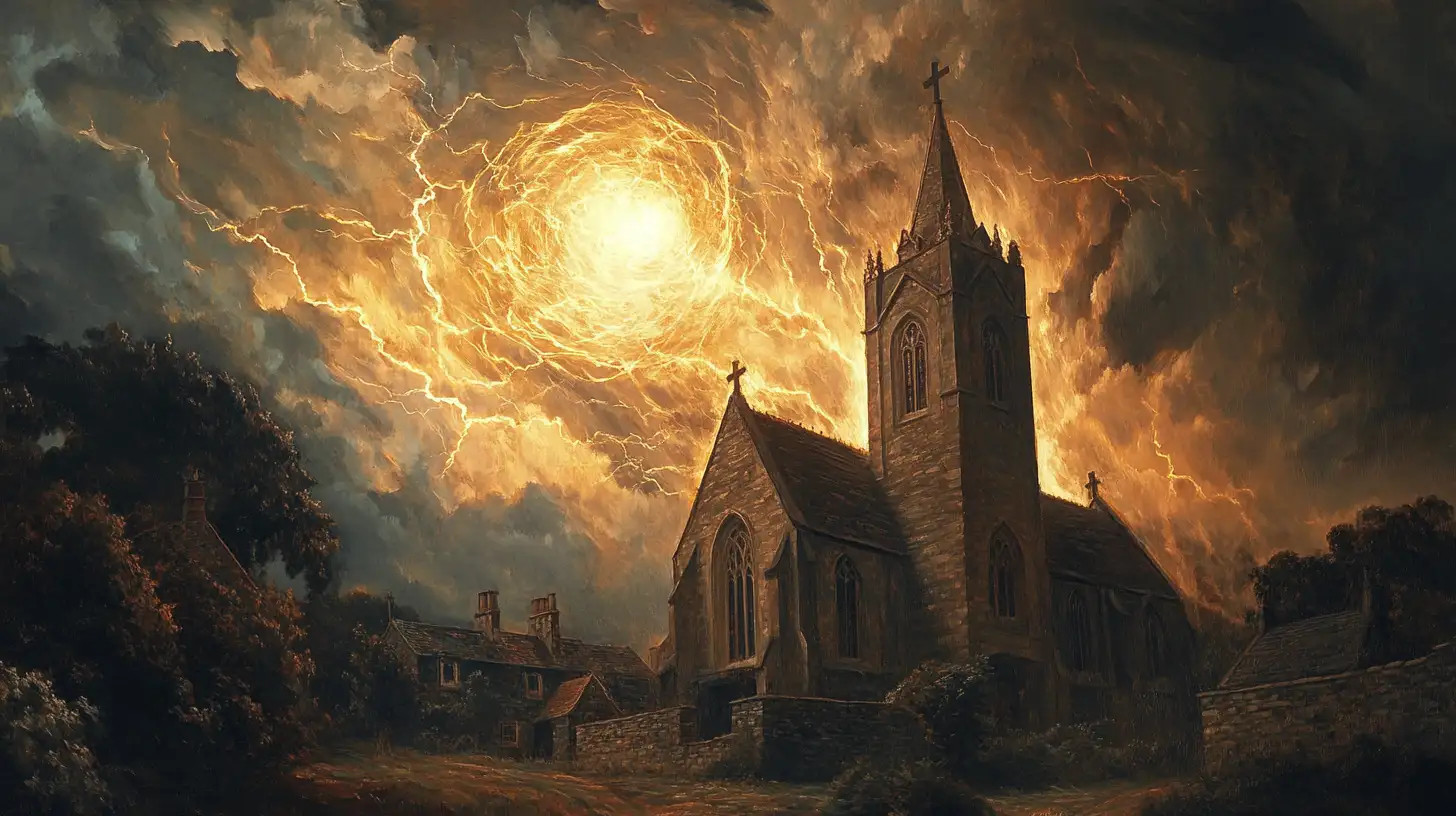 The Great Thunderstorm Of Widecombe In The Moor 1638