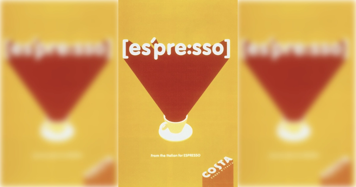 Costa Coffee Costa Coffee Ad 20 Espress