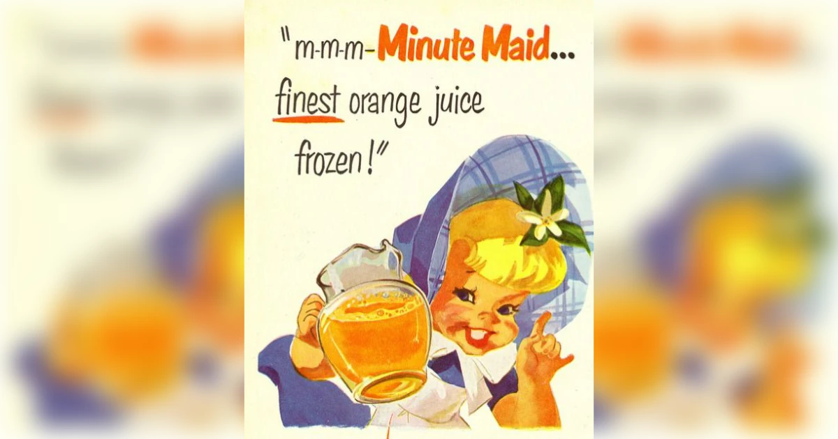 The Coca-Cola Company Minute Maid 20 Girl