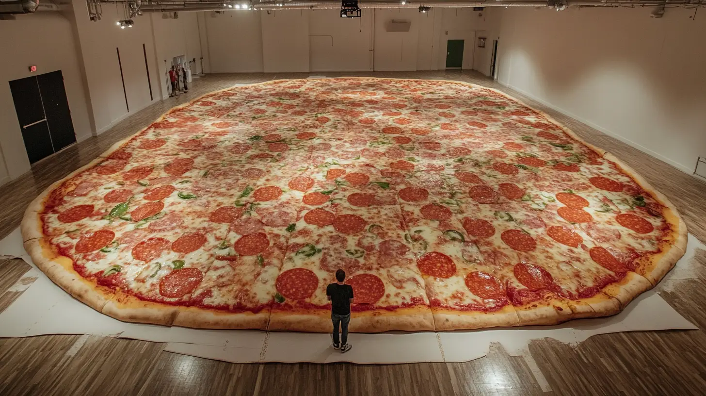 Worlds Largest Pizza
