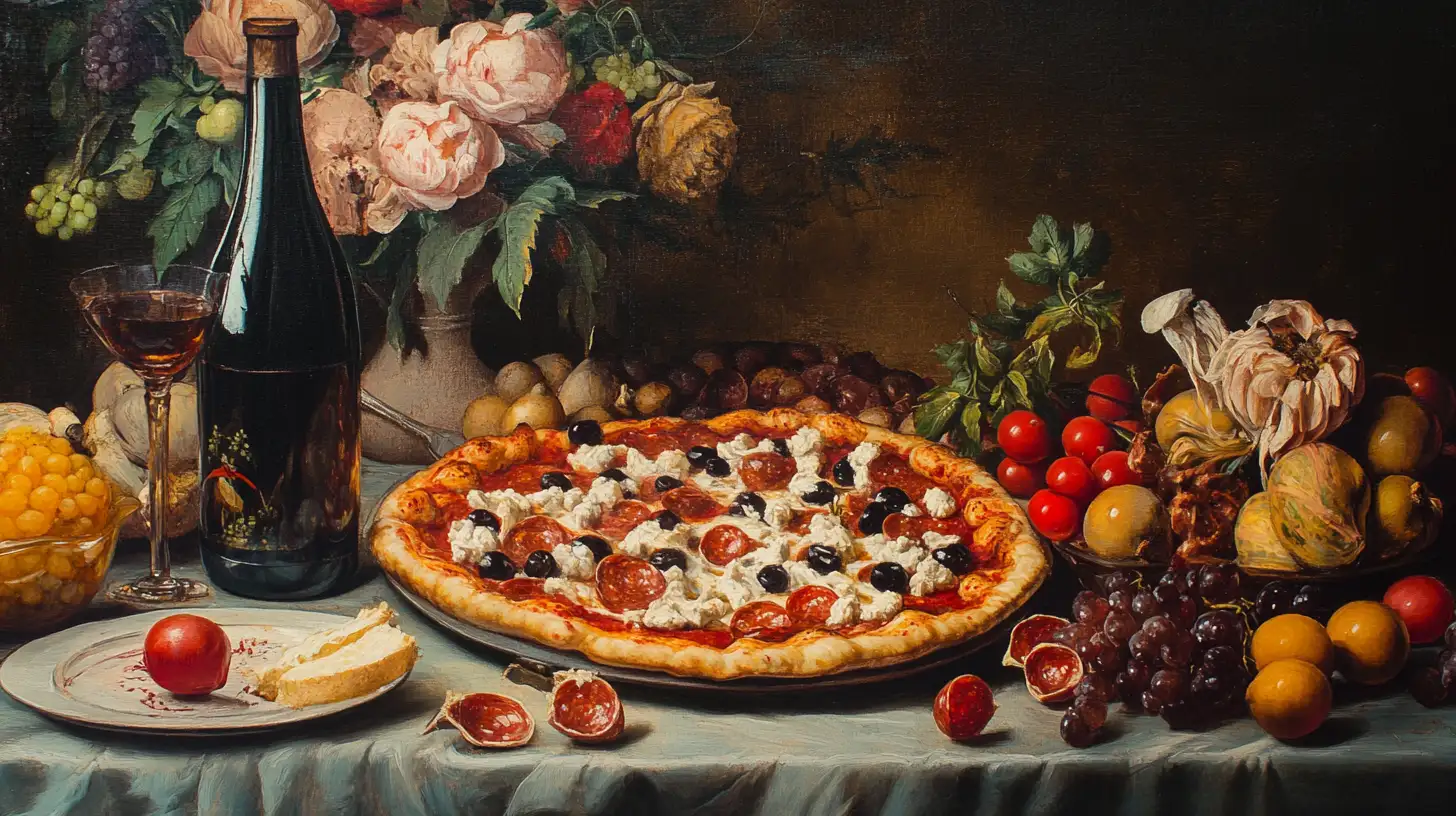 Pizza Naples 18th Century